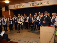 Der Senioren-Roland-Chor aus Bad Bramstedt unter Leitung von Martin Werner-Jonathal