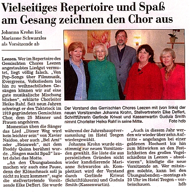 Zeitung 31 01 2012 segeberger Zeitung 60 prozent